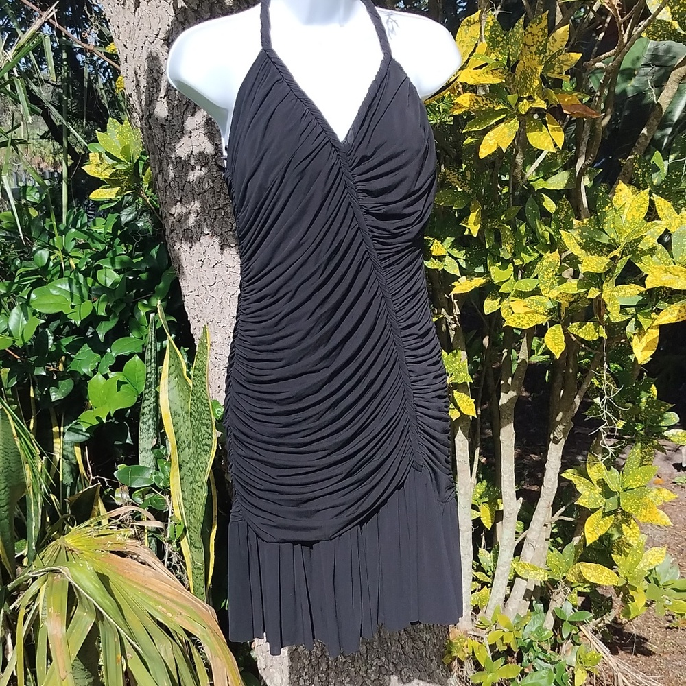 '90s pre Y2K BCBG size small Sexy little black dress